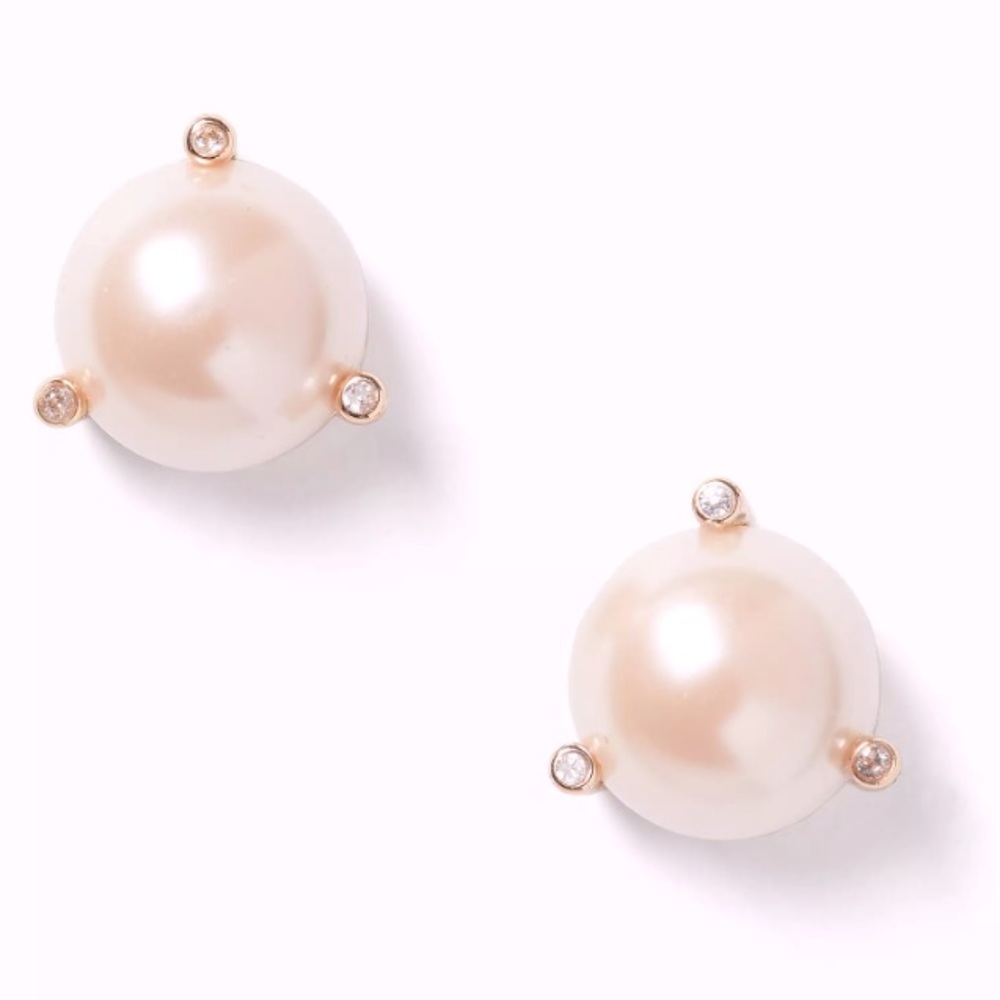 Kate Spade Blush Pearl Stud Earrings